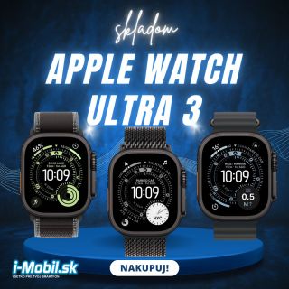 ‼️ V predaji NOVINKA Apple Watch Ultra 3 ‼️ ‼️ Najnižšia cena na SR ‼️ #imobil #imobilmichalovce #watchultra3 #applewatch...