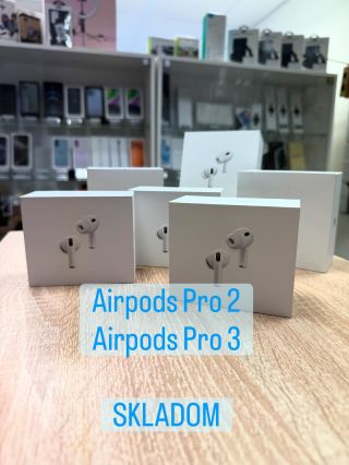 Apple Airpods Pro 2 a Apple Airpods Pro 3 Skladom na predajni aj v eshope