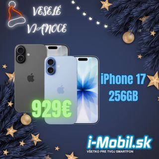 📱 iPhone 17 256Gb za cenu 929€ 🚨 #imobil #imobilmichalovce #iphone17 #vykupmobilov #vianoce