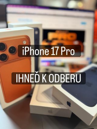 📱 Apple iPhone 17 Pro vo všetkých farbách skladom na www.i-mobil.sk